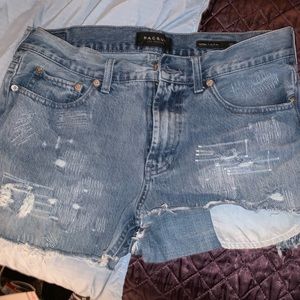 Pacsun distressed shorts